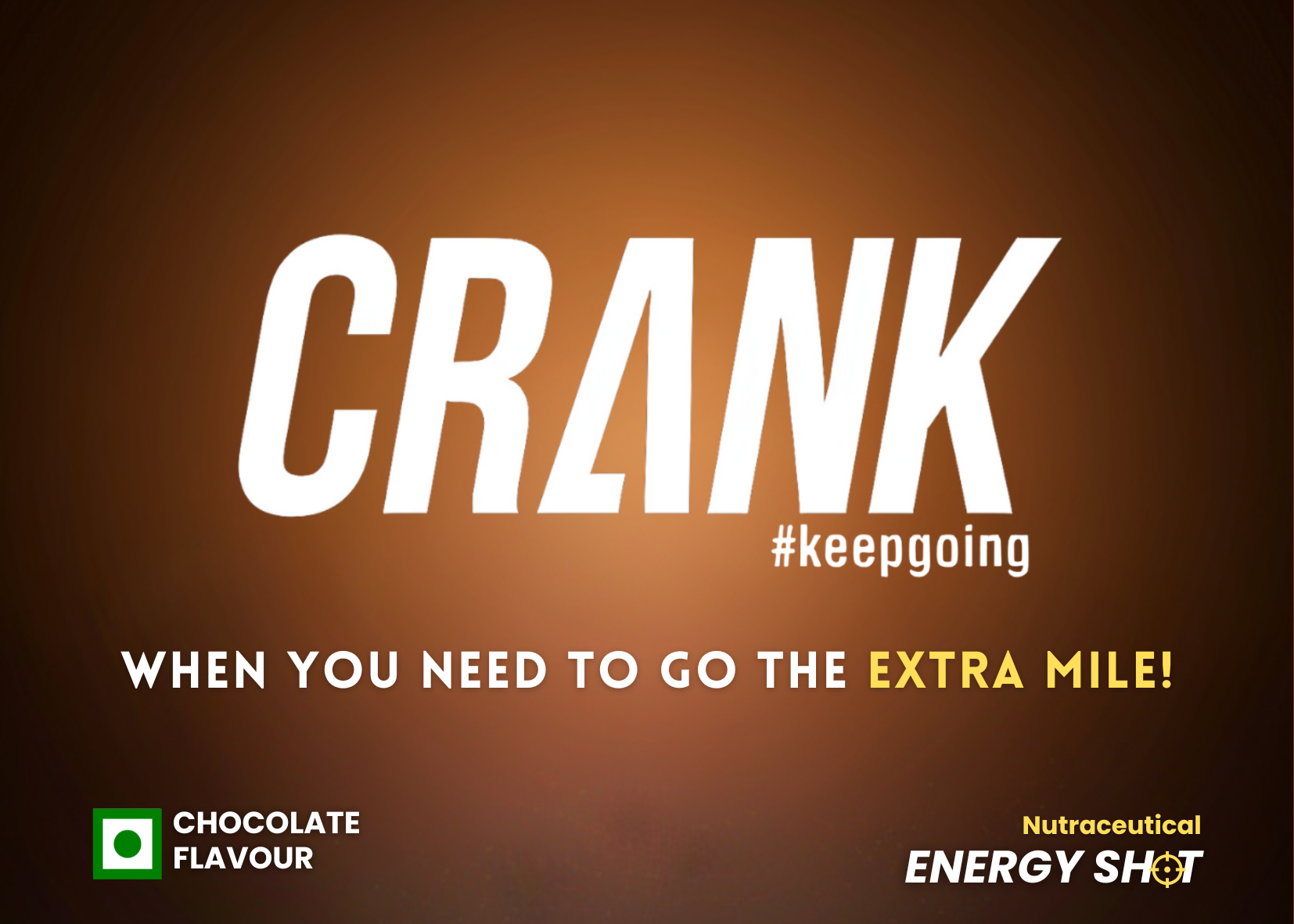 Crank Energy Shot - Chocolate
