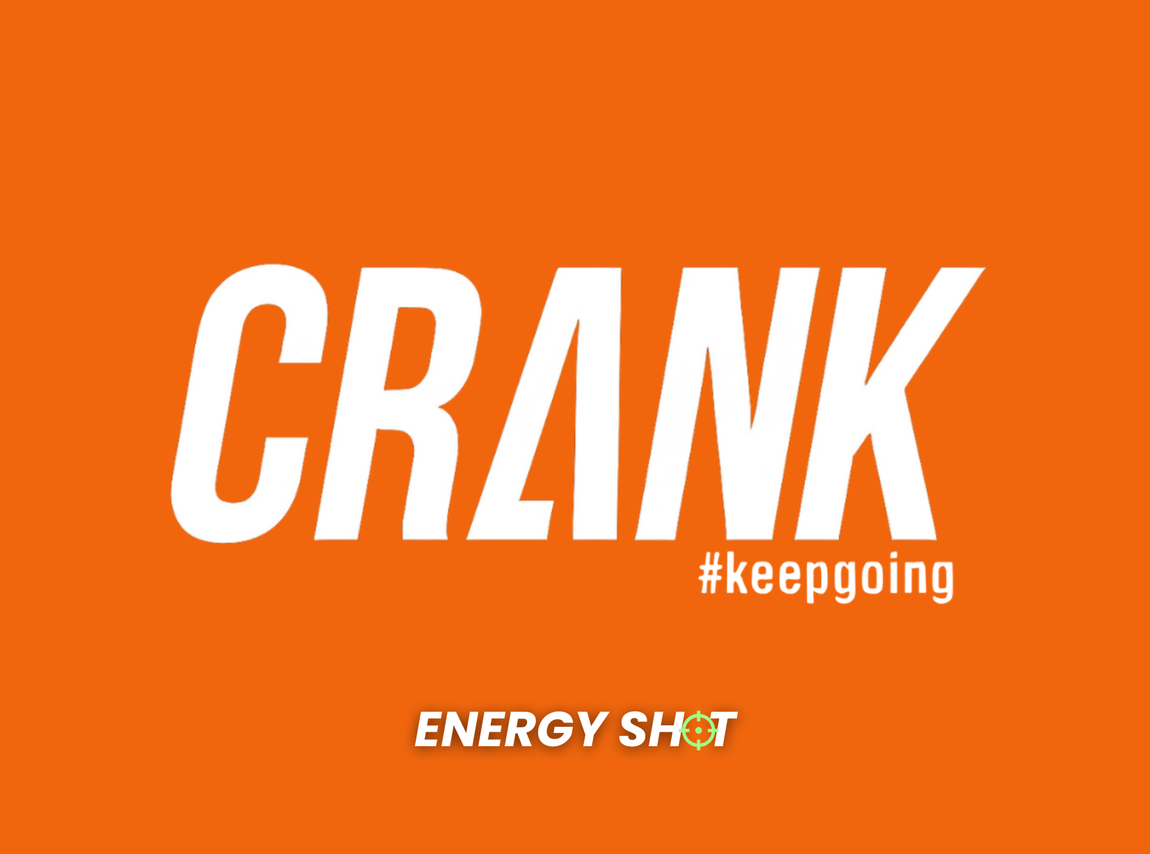 Crank Energy Shot - Orange